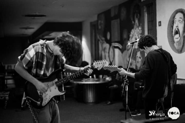 The Mouldy Cave Society performing live at TOCA jam sessions