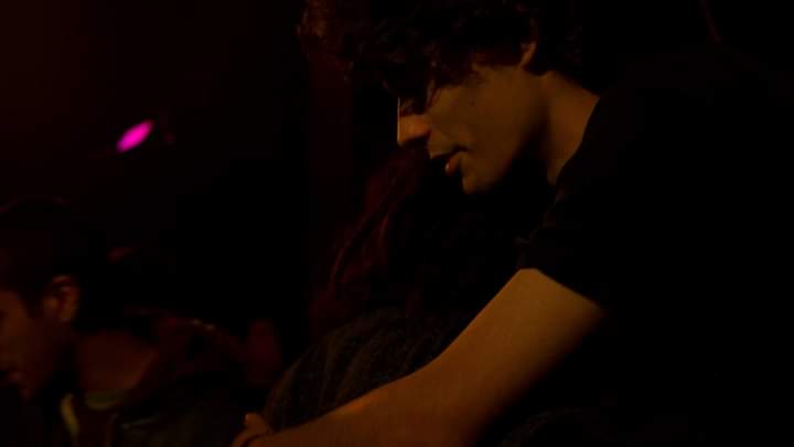 Jorge Araújo, guitarist for The Mouldy Cave Society performing live at TOCA