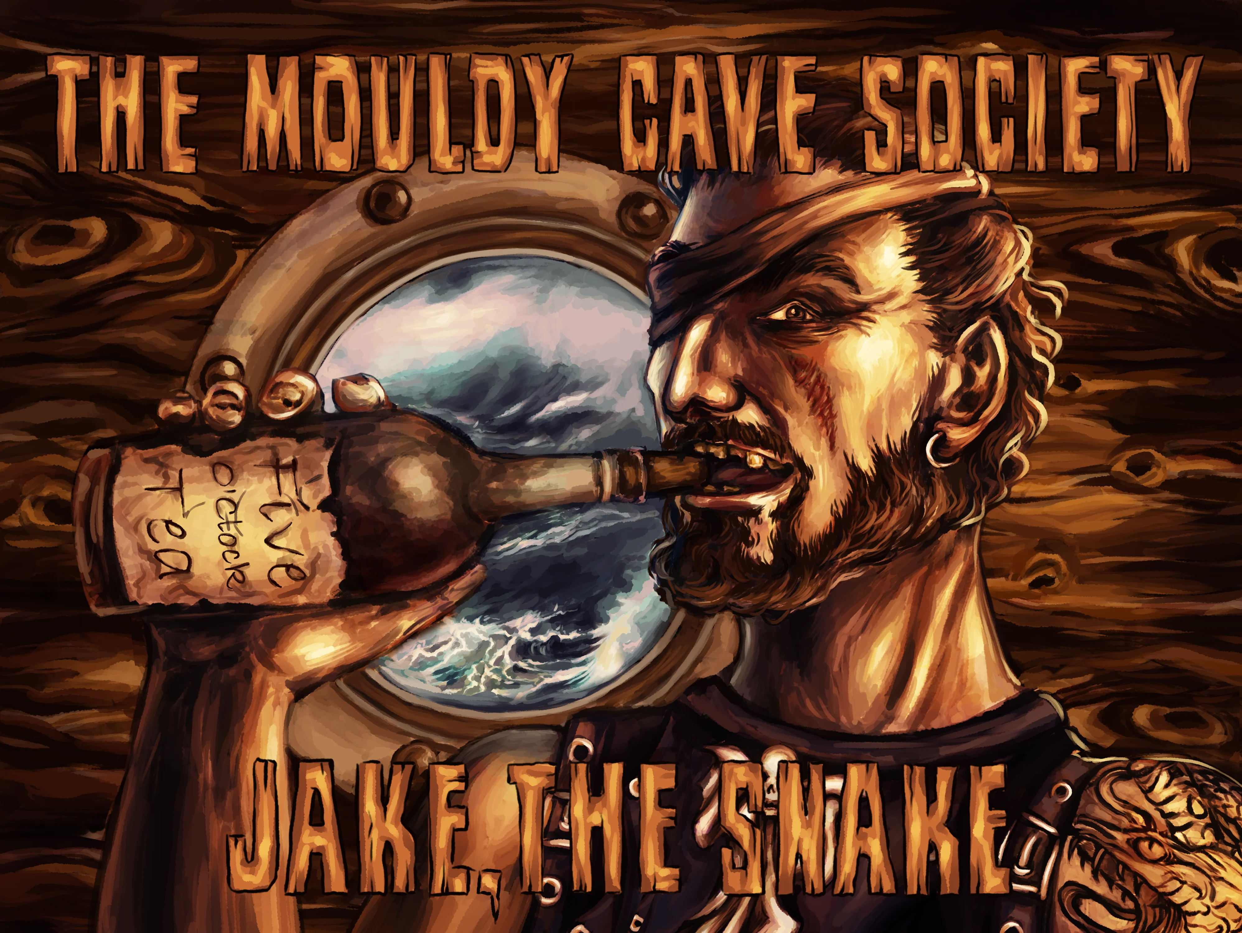 Jake, The Snake artwork